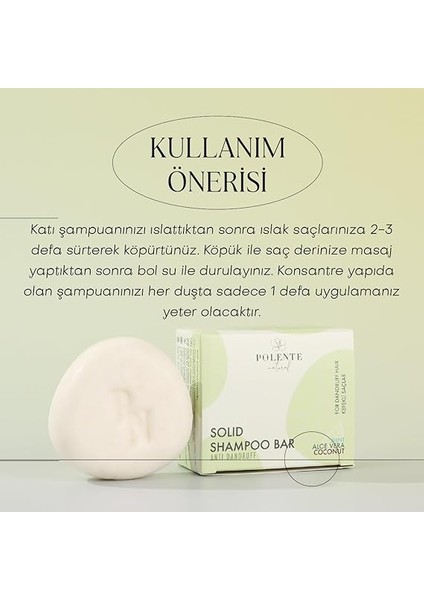 Natural - Rahatlatıcı Katı Şampuan/kepek Karşıtı indirimleri