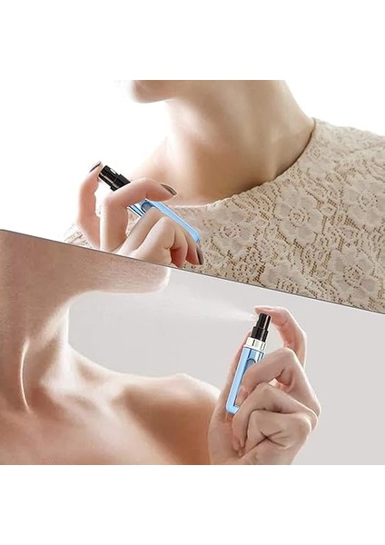 Doldurulabilir Parfüm Şişesi, Parfüm Şişesinden Doldurulabilir Mini Seyahat Boy Sprey Şişe 2 Adet (Asorti) fırsatları