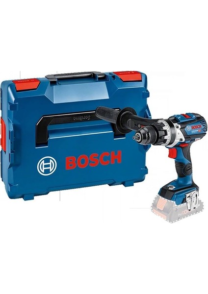 Professional Gsb 18V-110 C Akülü Darbeli Delme Vidalama Makinesi (18 Volt, Solo, Yumuşak/sert Tork: 47/85 Nm; L-Boxx Çanta)