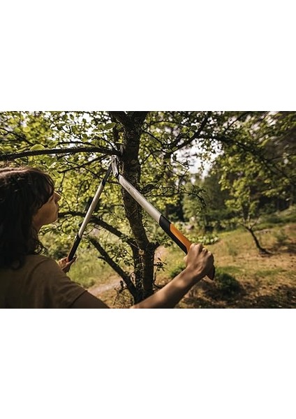 Yeşil Ağaç Için Baypas Bıçaklı Budama Makası, Powergear x Raf Sistemi, Boyut L, Yapışmaz Kaplama, Kesme Çapı: 5 Cm, Sertleştirilmiş Çelik, Uzunluk: 80 Cm, Siyah/turuncu, LX98, 1020188 fırsatları