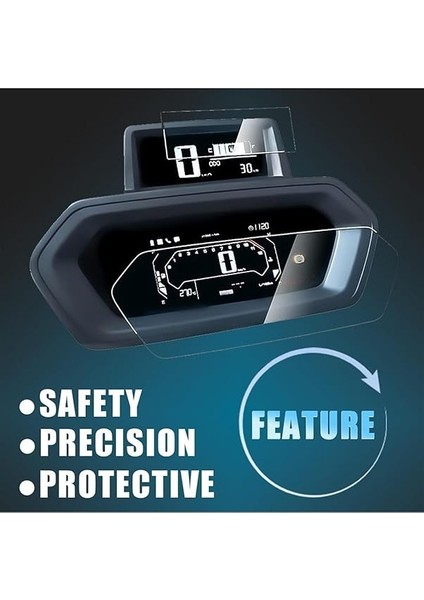 Yamaha x Max Tech Max ile Uyumlu 2023 2024 2025 Dijital Gösterge 9h Nano Ekran Koruyucu fiyatları