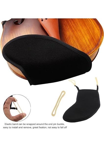 Keman Çene Dinlenme Pedi Kalın Pamuk Keman Çene Dinlenme Yastığı Rahat Keman Çene Dinlenme Koruyucusu 4/4 3/4 Keman fiyatları