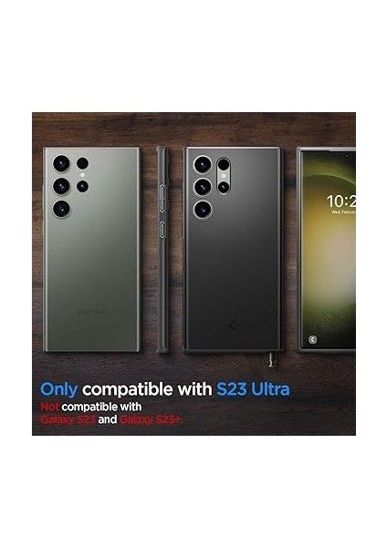 Galaxy S23 Ultra Kılıf Thin Fit Black - ACS05609 fiyatları