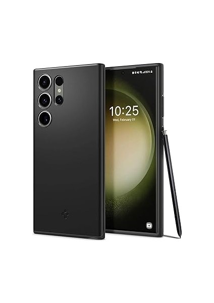 Galaxy S23 Ultra Kılıf Thin Fit Black - ACS05609 fırsatları