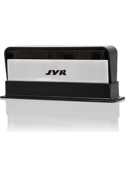 Master Jyr-01 Çift Yönlü Plak Temizlik Fırçası - Kadife ve Anti-Statik Fiber Fırça Bir Arada