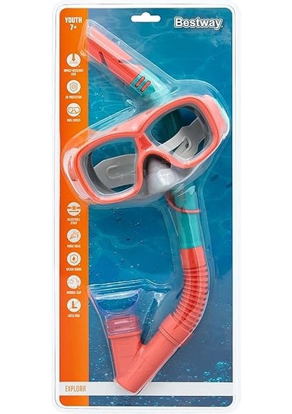 Explora Kids 7+ Şnorkel Maskesi modelleri