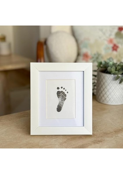 Tekli Bebek El Veya Ayak Izi Çerçevesi - Yenidoğan 0-6 Aylık Baskı Kiti ile Uyumlu - Sadece Çerçeve modelleri