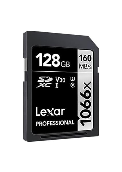 Profesyonel 1066X 128GB Sdxc Uhs-I Kart Gümüş Serisi, 160MB/S'YE Kadar Okuma, Dslr ve Aynasız Kameralar Için (LSD1066128G-BNNNU) fiyatları