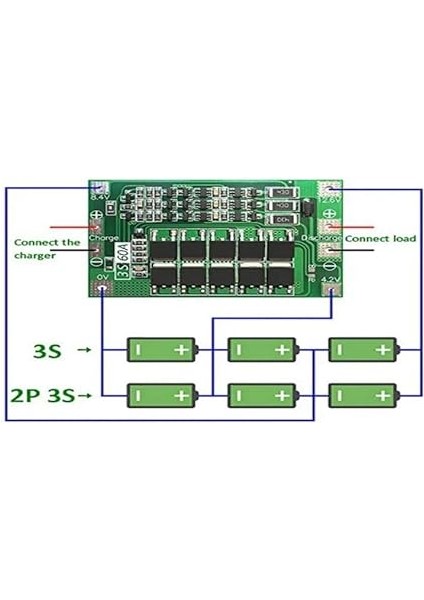 3s 60A Bms Devresi (Balanslı) fiyatları