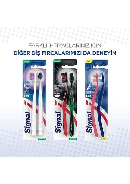 Performans Etkin Diş Temizliği 2+1 Orta Diş Fırçası indirimleri