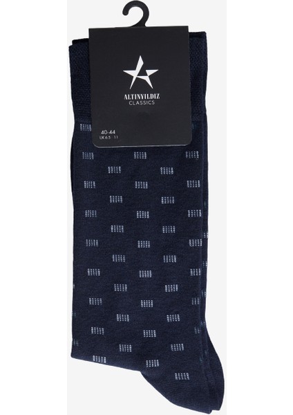 Desenli Yumuşak Dokulu Tekli Çorap