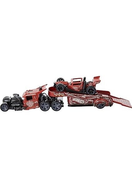 Wheels Süper Tır Serisi Hot Wheels Taşıyıcı Tırlar - Enerjik Ayrıntılarla Dolu Spor Arabalı Süper Tırlar - BDW51 BDW51 indirimleri