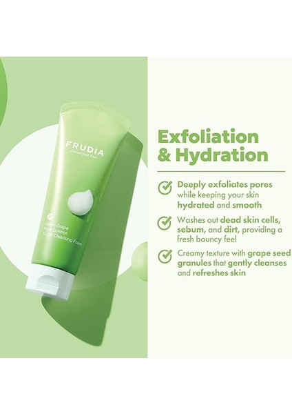 Yeşil Üzüm Pore Control Temizleme KÖPÜĞÜ145 ml fiyatları