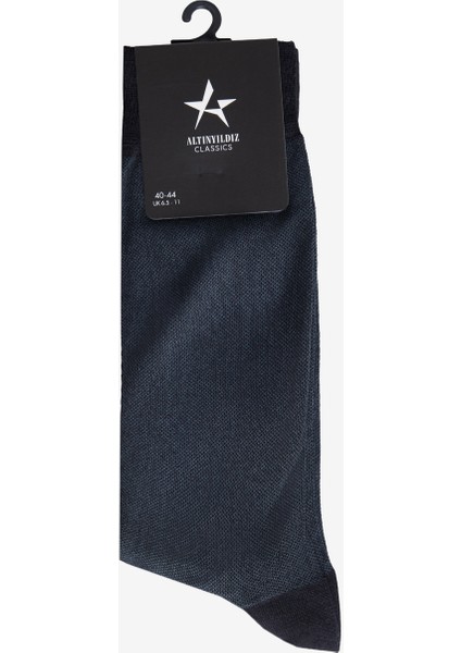 Desenli Yumuşak Dokulu Esnek Tekli Çorap