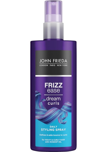 Frieda Frizz Ease Dream Curls Kusursuz Bukleler Günlük Şekillendirici Sprey 200 ml