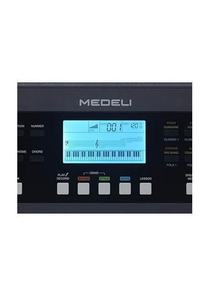 MK61 Tuş Hassasiyetli Org (Çanta,adaptör) modelleri