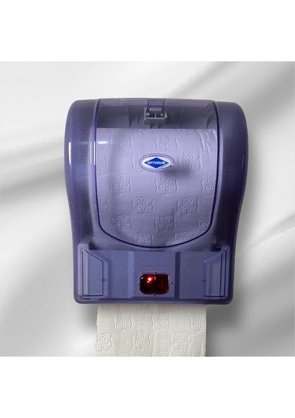 Otomatik Kağıt Havlu Dispenseri, Şeffaf, Sensörlü