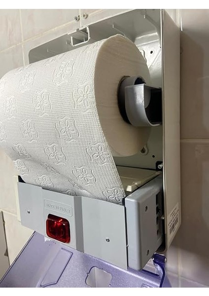 Otomatik Kağıt Havlu Dispenseri, Şeffaf, Sensörlü modelleri