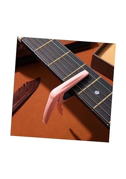 Tek Elle Kullanılan Cat Pick Scream Ukulele Capo Akustik Ukulele Tuner Için Çinko Alaşımlı Aksesuarlar indirimleri