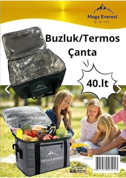 Everest Termos Çanta Buzluk Soğutucu Piknik Çantası 40 Litre fırsatları