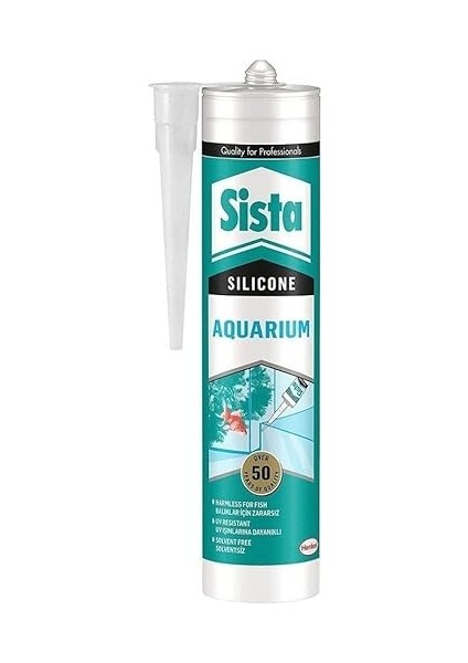 Akvaryum Silikon Siyah 280 ML/340 gr