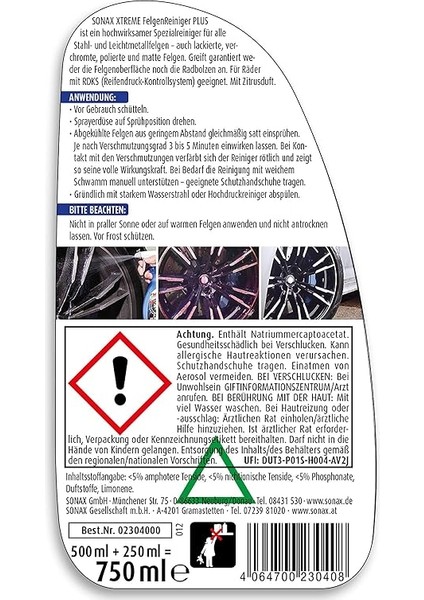 Xtreme Nano Ultra Jant Temizleyici 750 ml fiyatları