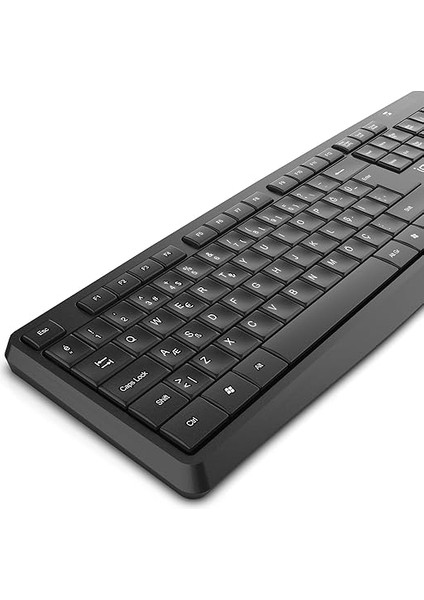 IWS-538T Wireless Slim Dizayn Soft Touch Q Klavye &amp; Mouse Set,yumuşak Yüzeyli Ergonomik Dizayn,slim Tuş Tasarımı,çalışma Mesafesi 10M,104 Tuş, USB Alıcı modelleri