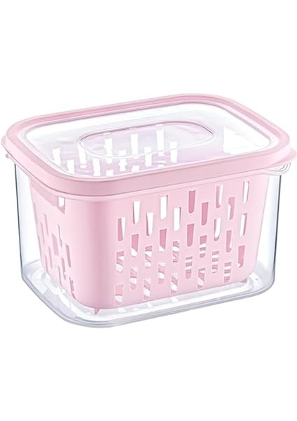 6'lı Süzgeçli Fresh Saklama Kabı Seti 1.6 Lt Plastik Saklama Set 6 Adet fırsatları