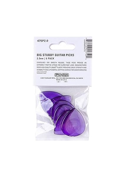 Dunlop 475P2.0 Büyük Kükürtlü Oyuncu Paketi (6'lı Paket) indirimleri