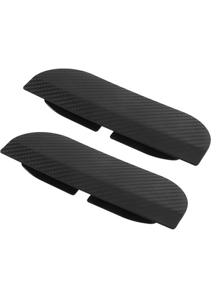 Karbon Desenli Araba Ayna Yağmur Koruyucu Siper – Evrensel Uyumlu, Su Geçirmez, Kolay Montaj – Yan Ayna Görüş Koruyucu Siperlik 2’li Set