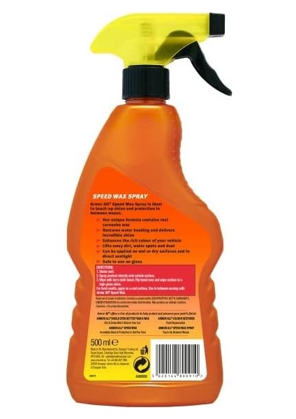 All 500ML Hızlı Boya Koruma Detay Spreyi fiyatları