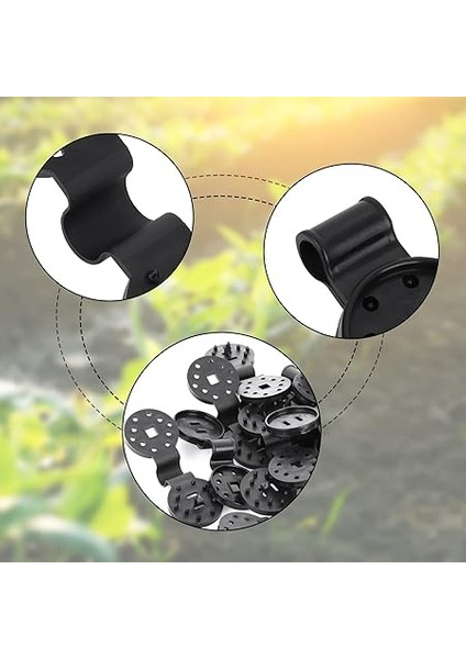 20 Adet Gölgelik Kumaş Klips, Yuvarlak Plastik Güneşlik Klipsi, Siyah Gölgelik Örgü Klips, Branda Klipsi, Güneşlik Ağı Için Tutturma ve Yerleştirme, Kuş Ağı, Bahçe Filesi modelleri