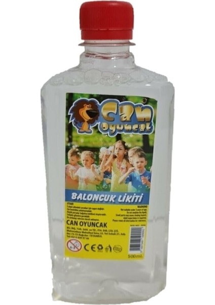 Sıvısı Köpük Tabancası Baloncuk Likiti 500 ml Karışık BAMBMNM1043