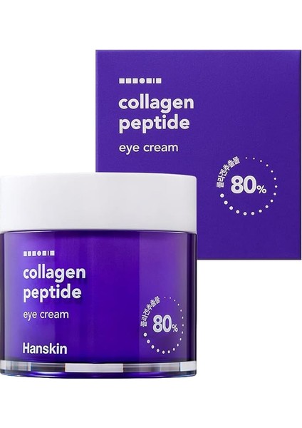 Collagen Peptide Eye Cream-Göz Kremi%80 Kolajen ve 20 Çeşit Peptit/yaşlanma Karşıtı 80ML