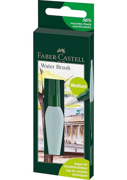 Hazneli Suluboya Fırçası Beyaz