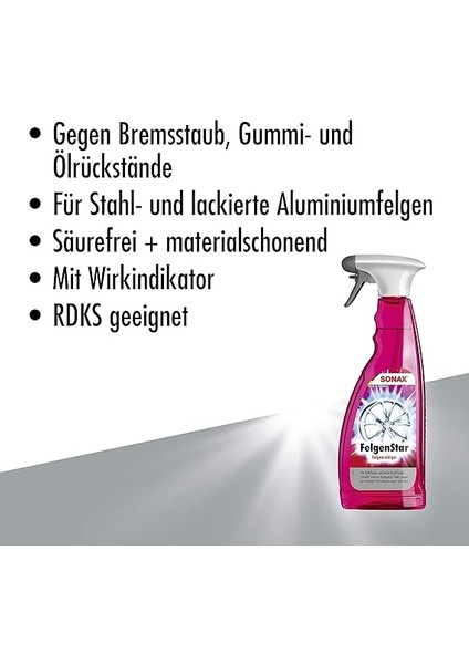 227 400 Jant Temizleyici, Renkli, 750 ml modelleri