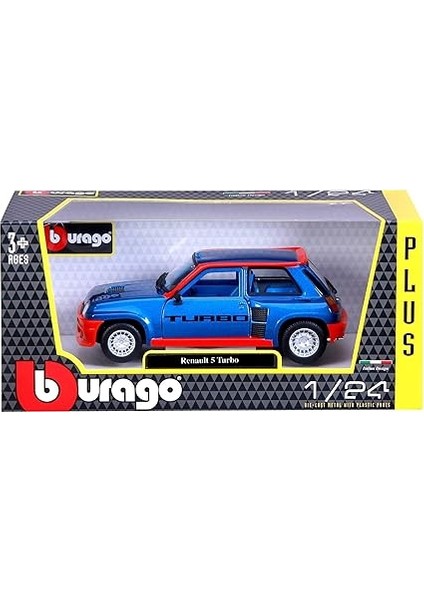 Renault 5 Turbo Model Araba - Mavi Turuncu fırsatları