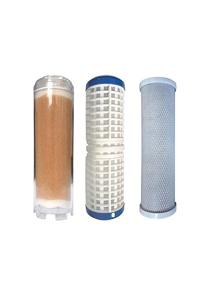 Bella Atlas Daire Girişi Su Arıtma Filtresi 3 Aşamalı modelleri