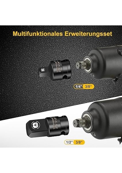 Lokma Adaptörü Adaptör Seti Adaptör Seti 3/8 1/2, 1/4 3/8 Üzerinde 3/8, 3/8 Inç Üzerinde 1/2, 3/8 Inç Darbeli Matkap Adaptörü, Açılı Adaptör Lokma Anahtarı Adaptörü fırsatları
