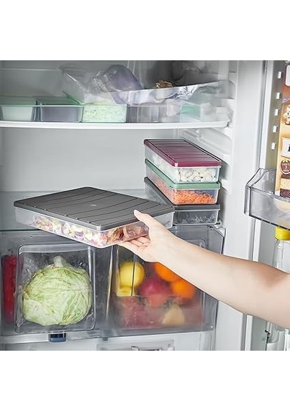 Home - Nora 6'lı 2.5 Litre Büyük Boy Ekru Saklama Kabı fırsatları