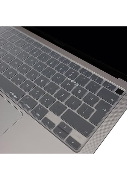Macbook Air M1 13INÇ Klavye Koruyucu Türkçe Q A2179 A2337 ile Uyumlu Şeffaf fırsatları
