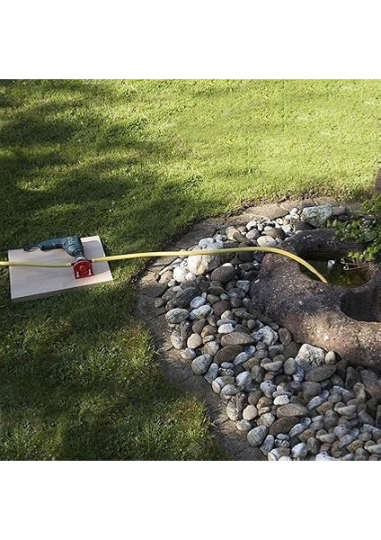 2202000 Matkap Pompası/kendiliğinden Emilen Su Pompası, Kırmızı indirimleri