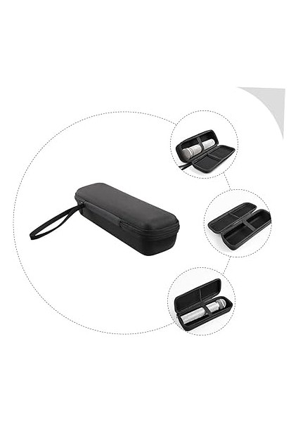 Mikrofon Saklama Kutusu Eva Kondenser Mikrofonlar Için Koruyucu Kılıf Kompakt Seyahat Mikrofon Çantası Fermuarlı indirimleri