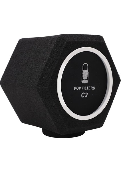 Mikrofon Sünger Kapağı - Profesyonel Kayıt Için Yüksek Yoğunluklu Cam - Açık Ses Yakalama Için Izolasyon Kabini Aksesuarı