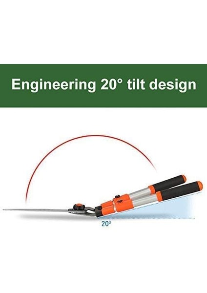 Bahçe Çit Makası Alüminyum Saplı Budama Budayıcılar, Karbon Çelik Bıçaklar, Ağır Hizmet Yumuşak Tutma Saplı, Manuel Düzeltici modelleri