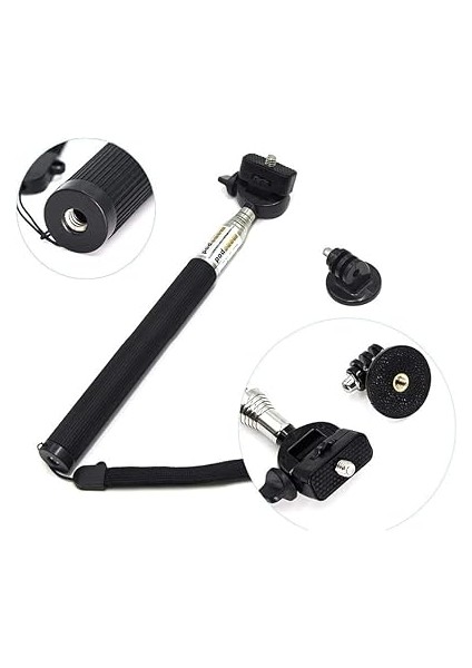 Gopro Uyumlu Monopod ve Bağlantı Adaptörü modelleri