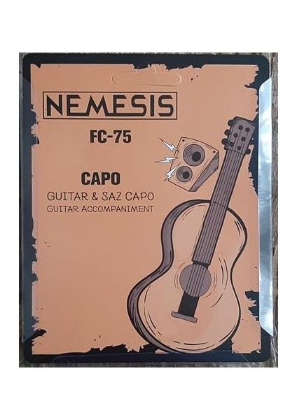 Yonca Nemesis Fc-75 Gitar Ukulele Saz Bağlama (Kısa-Uzun) Akustik Klasik Electro Guitar Capo (Beyaz) fiyatları