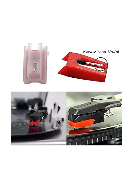 Pikap Için 2 Adet Iğne, Yedek Iğne, Pikap Iğnesi, Çoğu Pikap Için Evrensel, Fonograf, Vinil Pikap modelleri