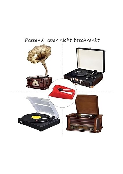 Pikap Için 2 Adet Iğne, Yedek Iğne, Pikap Iğnesi, Çoğu Pikap Için Evrensel, Fonograf, Vinil Pikap fırsatları