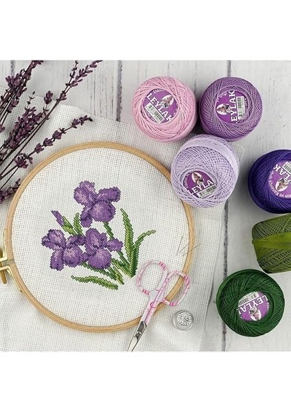 Süs Dünyası Etamin Işleme Seti Nakış Kiti +Kasnak+Ip+Iğne+Kumaş fiyatları